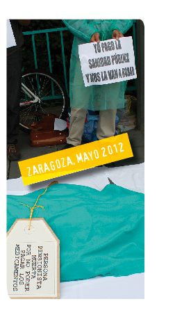 Foto: Acción Zaragoza, mayo 2012